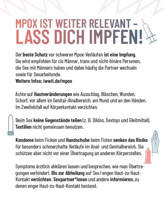 Mpox is still relevant - get vaccinated!