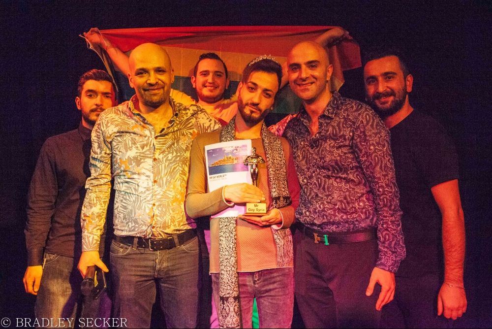 Teilnehmer "Mr. Gay Syria"