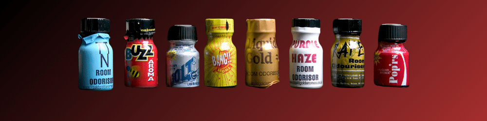 Poppers-Fläschchen als Headerbild zum Artikel über Risiken und Nebenwirkungen von Poppers